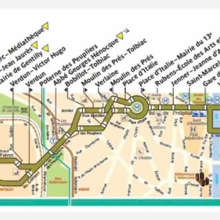 Duplex T2 A Arcueil A 3Min Arret Laplace Rer B エクステリア 写真